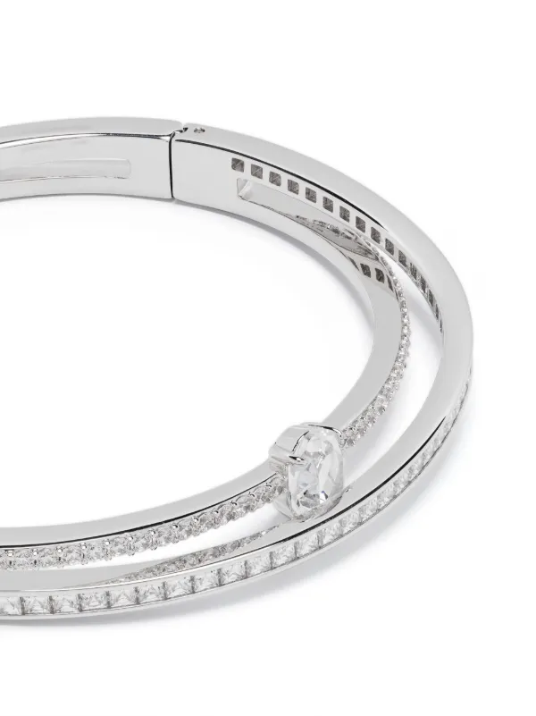 Swarovski Hyperbola バングル | シルバートーン | FARFETCH JP