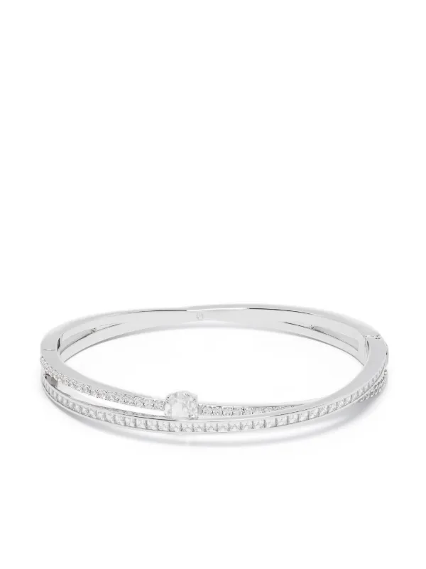 Swarovski Hyperbola バングル | シルバートーン | FARFETCH JP