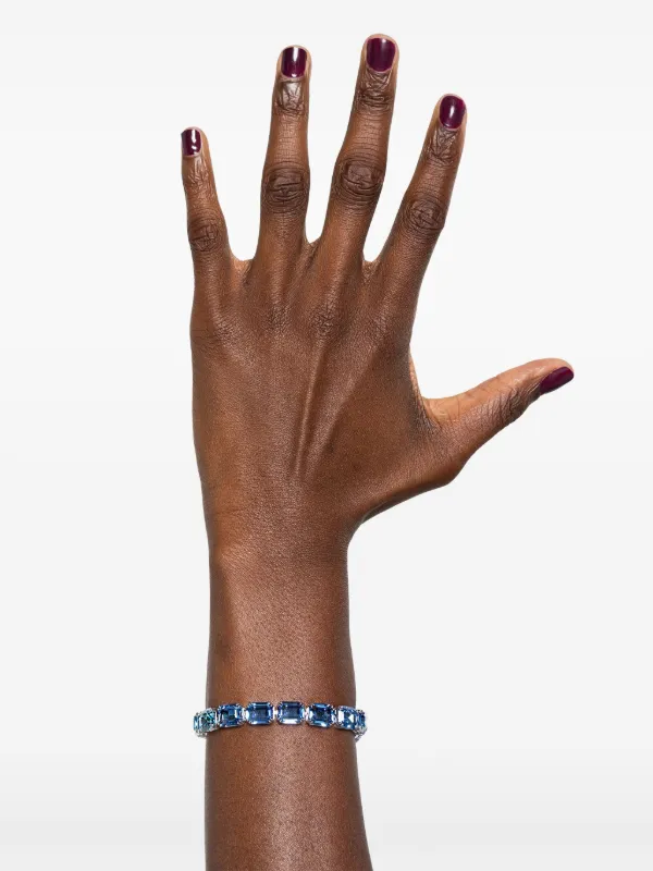 セール★SWAROVSKI★Millenia ブレスレット ブルークリスタル Swarovski Millenia Crystal Bracelet | Blue | FARFETCH