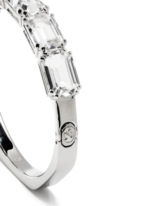 Swarovski Millenia クリスタル バングル | シルバートーン | FARFETCH JP