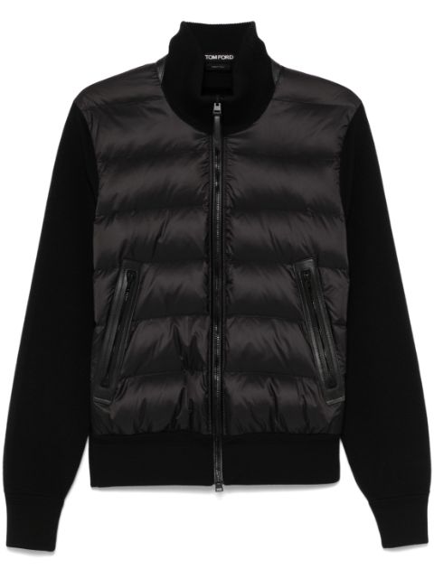 TOM FORD panelled down jacket