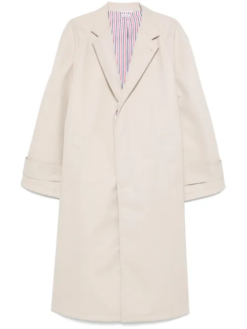 Manteau en coton à manches raglan - Thom Browne - Modalova