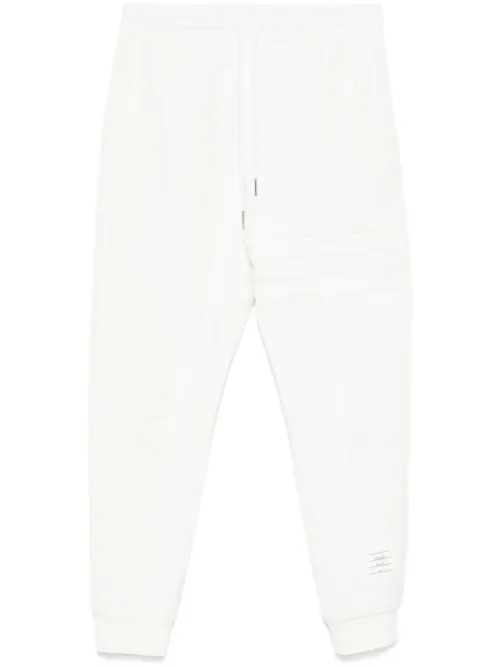 Pantalon de jogging à détail 4 bandes signature - Thom Browne - Modalova