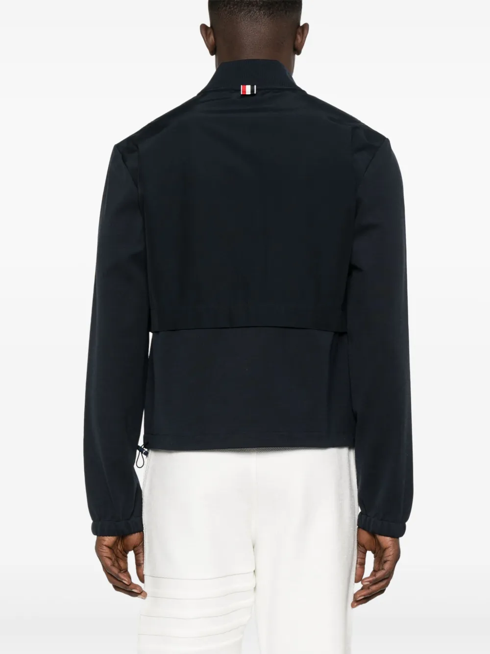 Thom Browne Bomberjack met vlakken Blauw