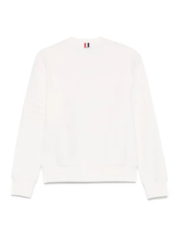 ☆送料関税込☆THOM BROWNE クルーネック スウェットシャツ☆ Thom Browne クルーネック スウェットシャツ | ホワイト