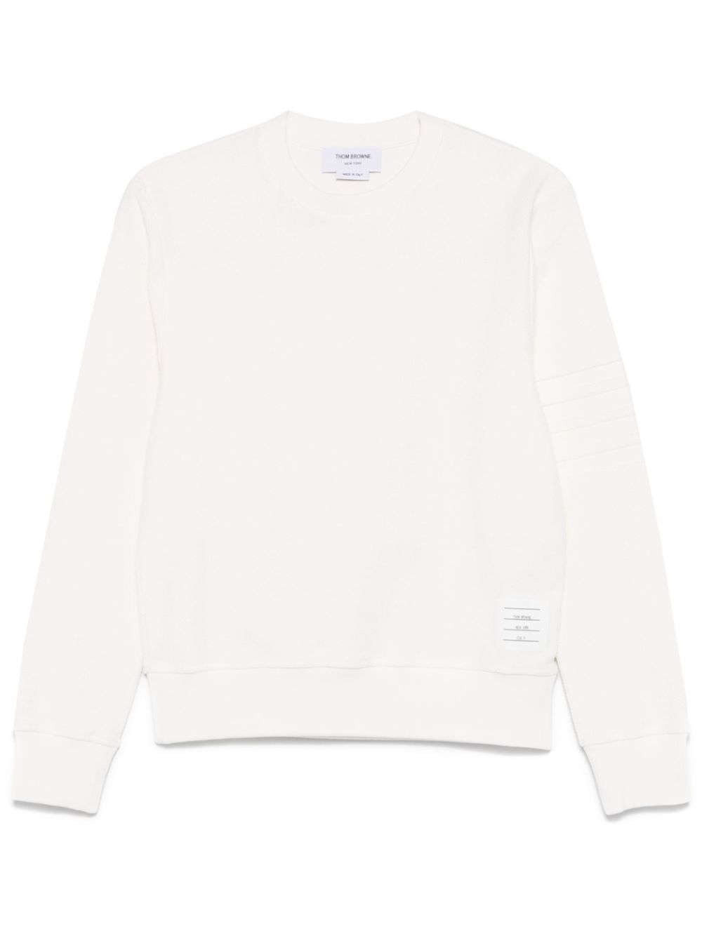 Thom Browne crew-neck sweatshirt - White