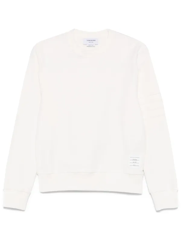 THOM BROWNE WHITE COTTON SWEATSHIRT スウェット シャツ 24037917_57474434_600.jpg