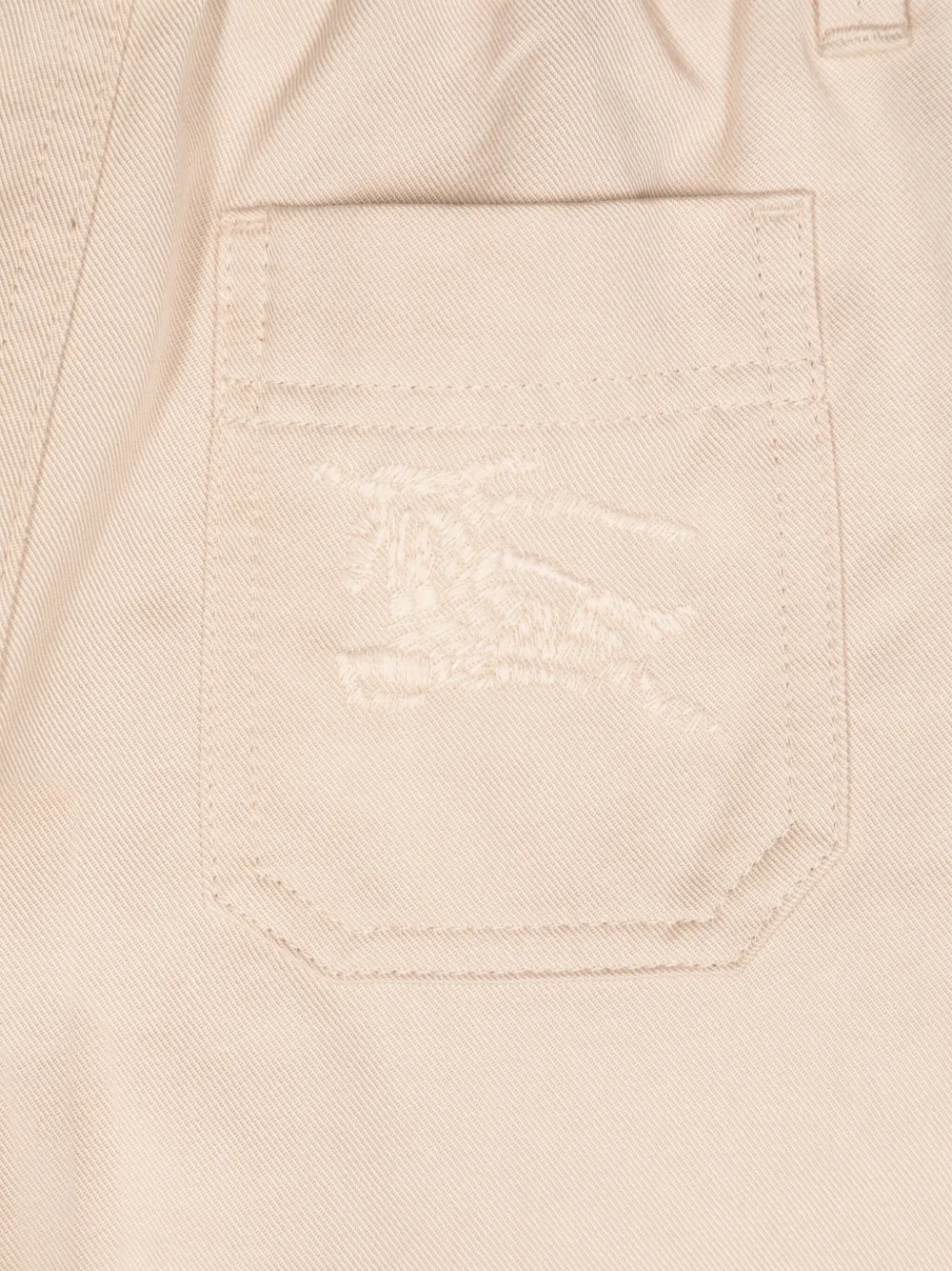 Burberry Kids Zijden sjaal Beige