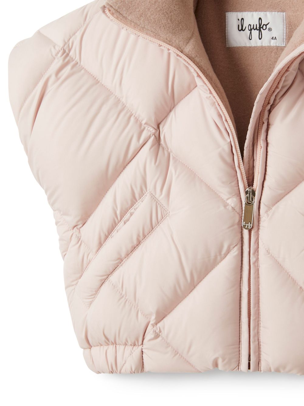 Il Gufo Gewatteerde bodywarmer Roze