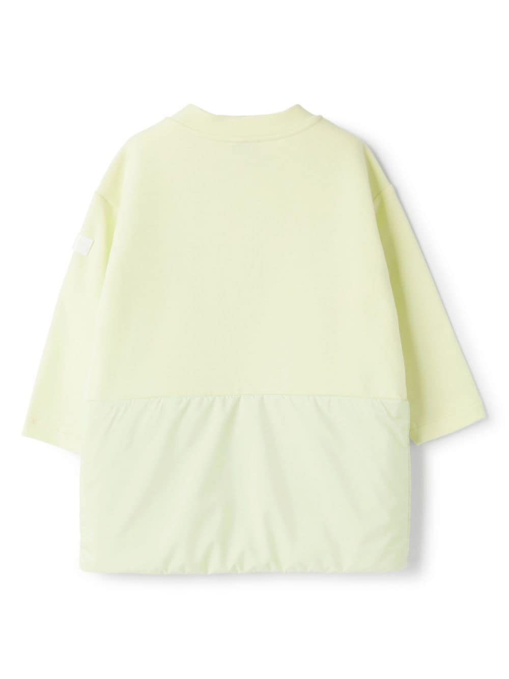 Il Gufo logo-patch dress - Groen