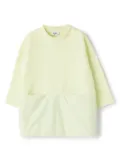 Il Gufo logo-patch dress - Green