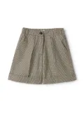 Il Gufo check-patterned shorts - Neutrals