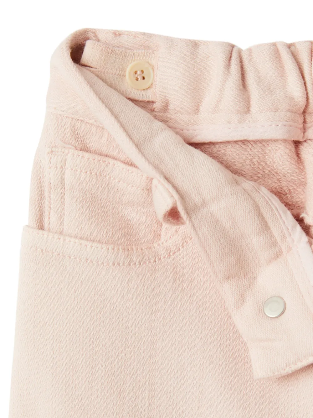 Il Gufo Cargo broek met wijde pijpen Roze