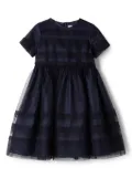 Il Gufo layered dress - Blue