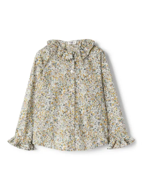 Il Gufo floral-print shirt
