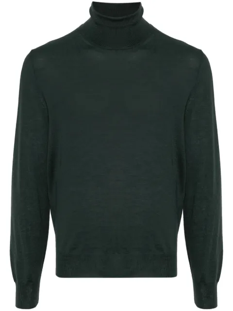 Canali roll-neck merino jumper
