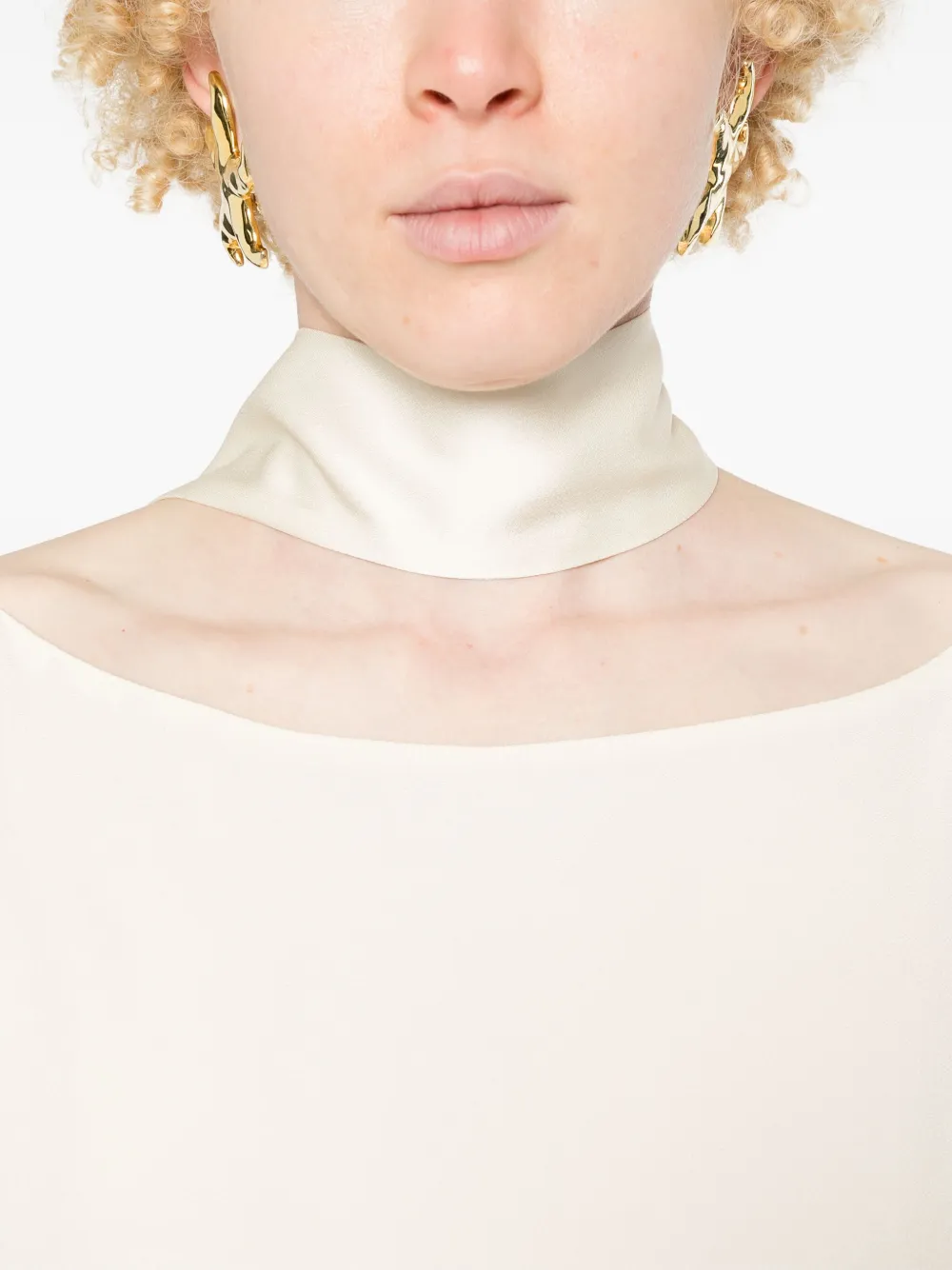 Taller Marmo Mini Trebbia Kaftan In Nude