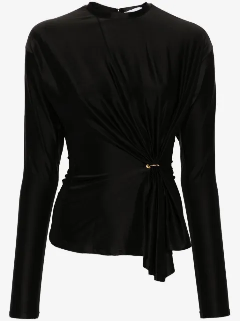 Rabanne gathered-detail top