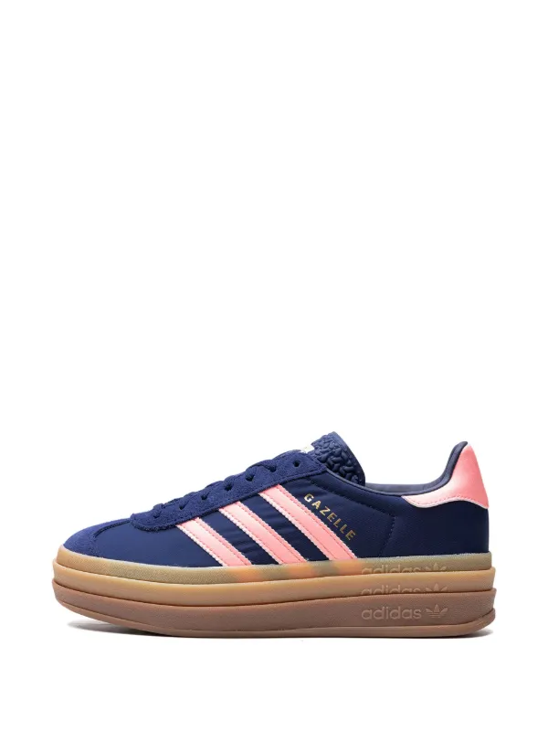 Adidas Gazelle Bold Dark Blue Pink Spark Sneakers Blue FARFETCH CA