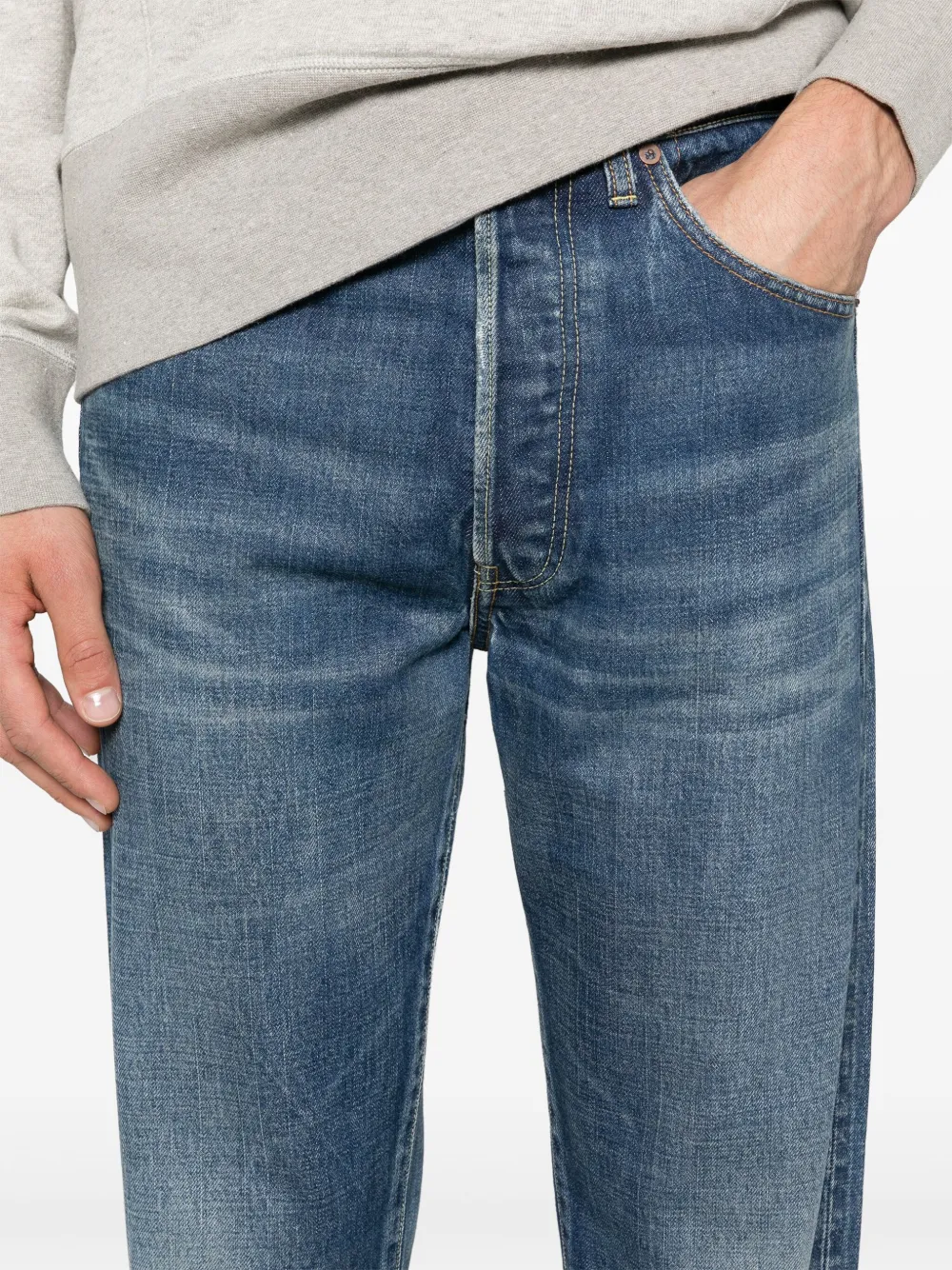 visvim Social Sculpture jeans Blauw