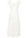 DÔEN Quinn midi dress - White