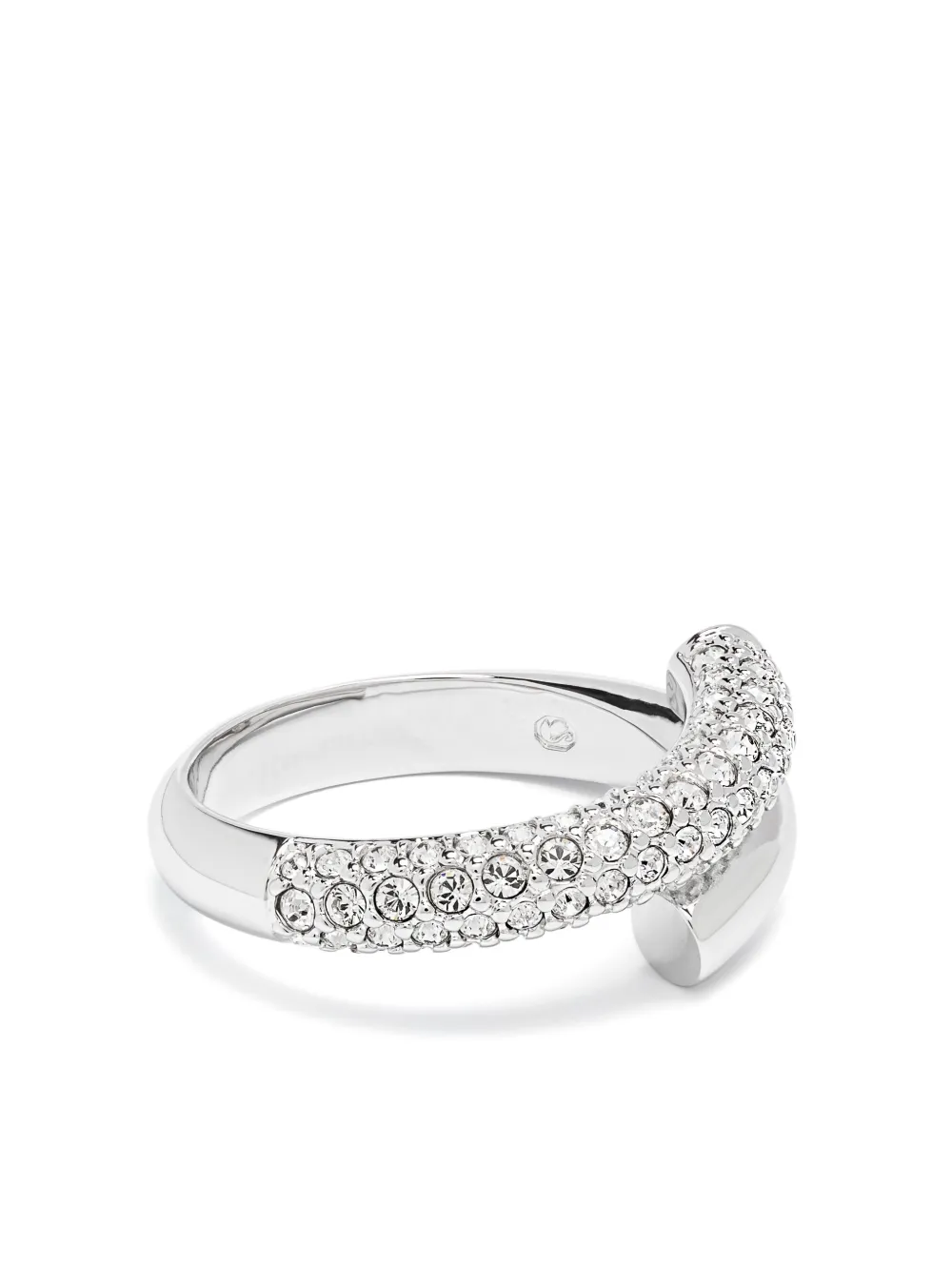 Swarovski Dextera Crystal-embellished Ring In Silver