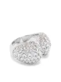 Swarovski Sublima crystal cocktail ring - Silver