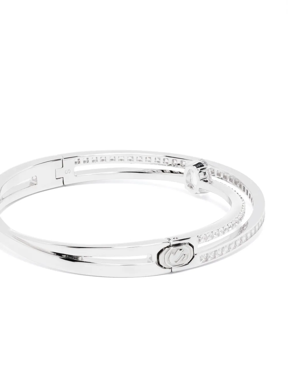 Swarovski Hyperbola Bangle In Silver