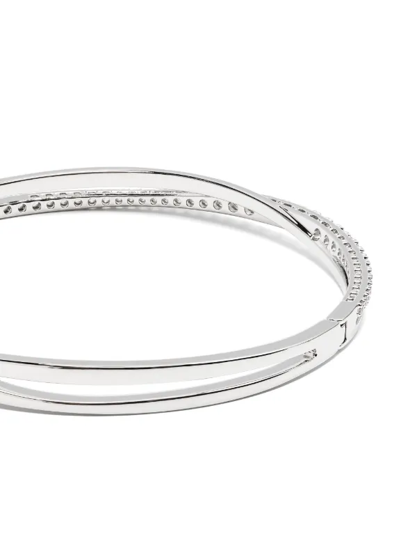 Swarovski Hyperbola バングル | シルバートーン | FARFETCH JP
