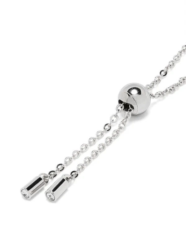 Swarovski Matrix クリスタルパール ブレスレット | シルバートーン