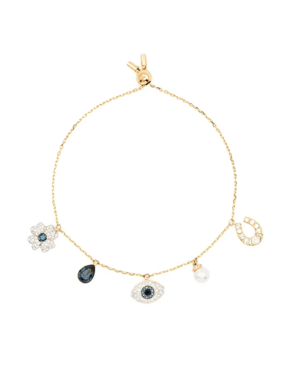 SWAROVSKI シンボルチャーム ブレスレット Swarovski Symbolica ブレスレット | ゴールドトーン | FARFETCH JP