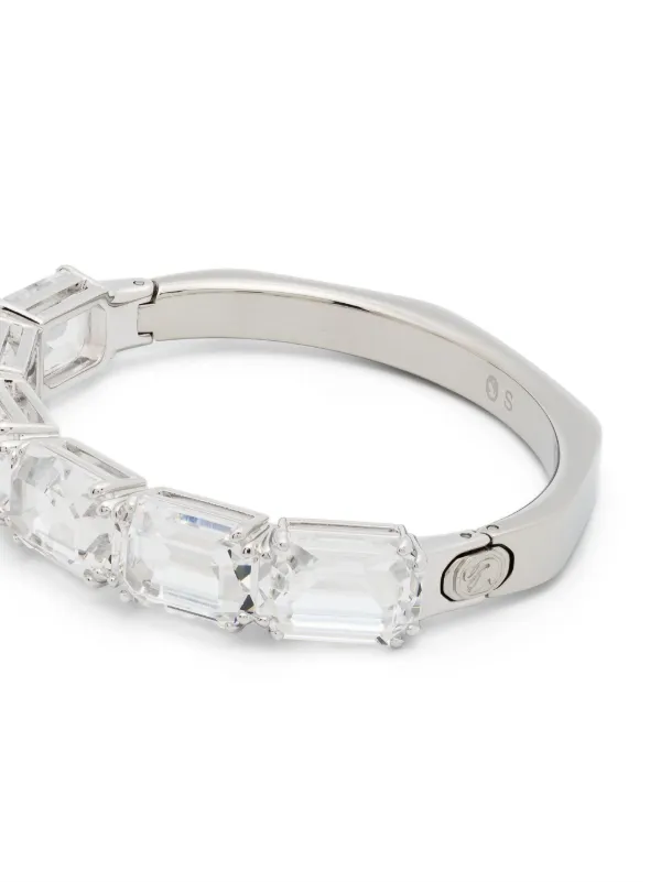 ◆定価2.4万円 SWAROVSKI バングル ブレスレット Мサイズ◆ ◇定価2.4万円 SWAROVSKI バングル ブレスレット Мサイズ