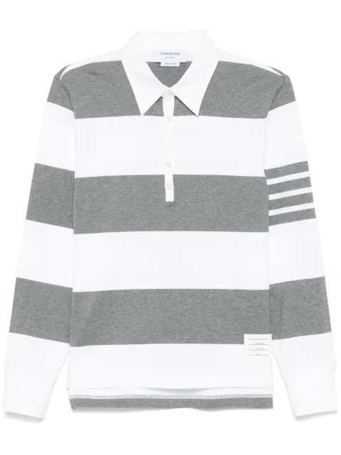 Thom Browne rugby stripe polo shirt