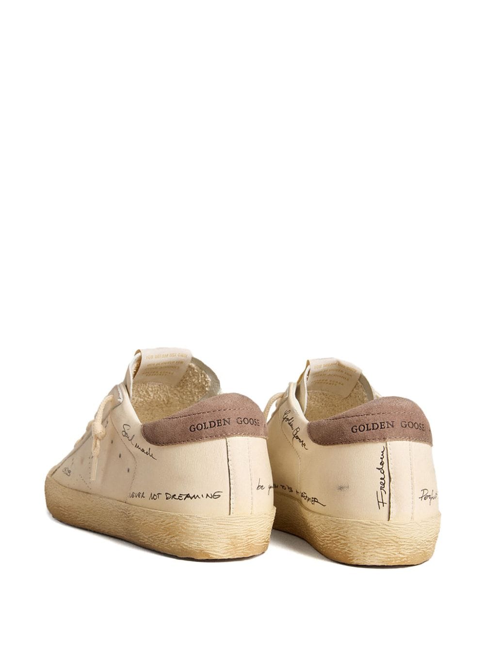 Golden Goose Super Star low-top sneakers Beige