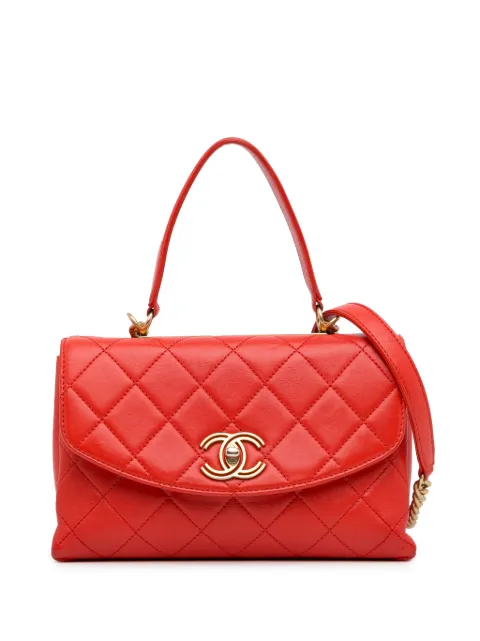 CHANEL Pre-Owned 2019 Medium Trendy Spirit Top Handle Bag satchel