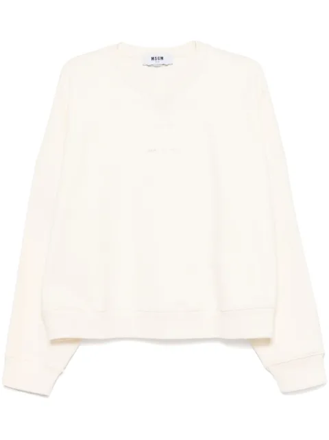 MSGM logo-print sweatshirt