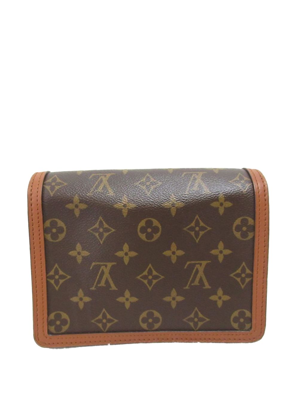 Louis Vuitton Pre-Owned 2020 Monogram Reverse Mini Dauphine crossbody bag - Bruin