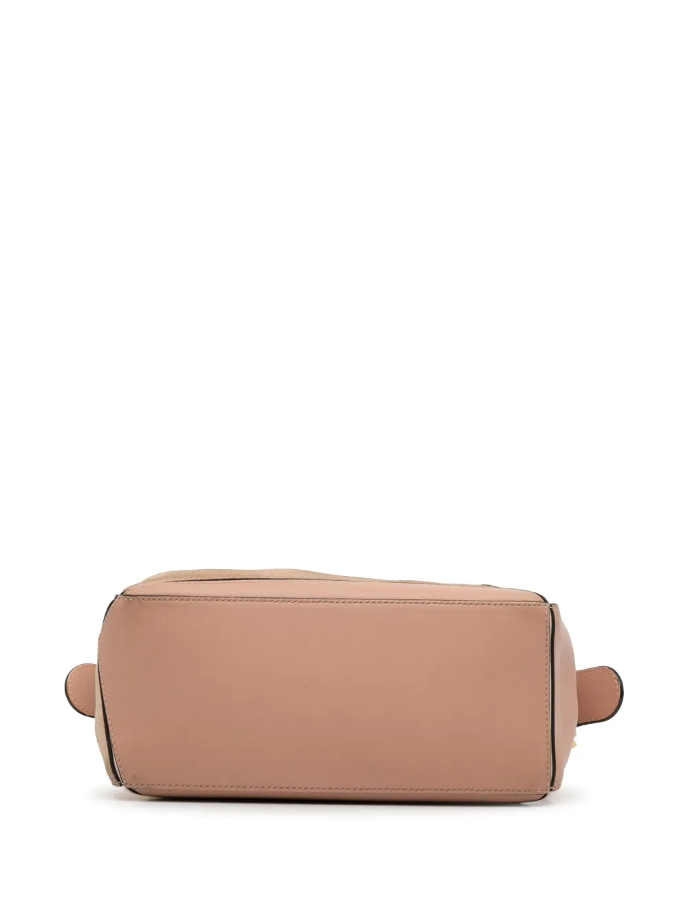 Pre-owned Loewe 2020-2023 Small Tricolor Puzzle Bag Satchel In Brown