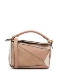 Loewe Pre-Owned 2020-2023 Small Tricolor Puzzle Bag satchel - Brown