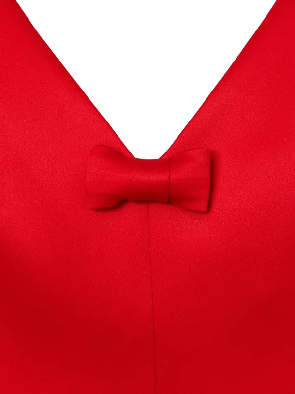 ワンピース MARC JACOBS BOW DETAIL MINI DRESS Marc Jacobs Satin Bow Mini Dress - Bergdorf Goodman