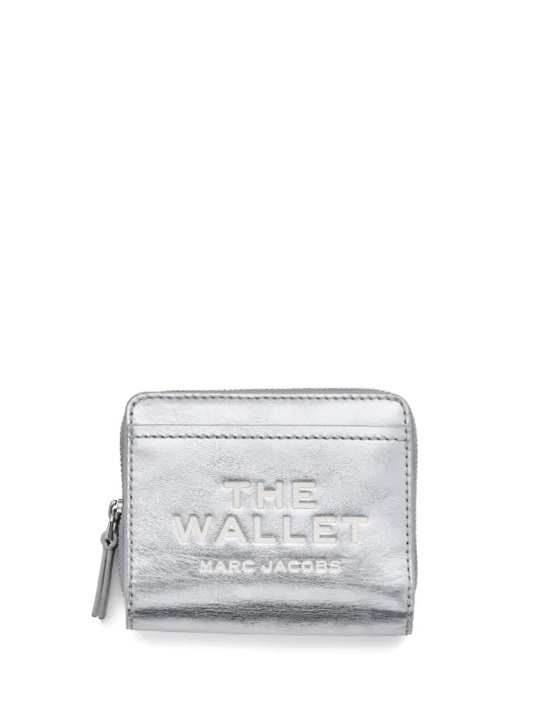Marc Jacobs Mini The Wallet | Silver | FARFETCH