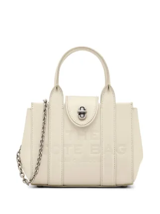 Marc Jacobs The Turnlock Crossbody Tote Bag | Neutrals | FARFETCH