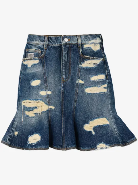 Marc Jacobs falda corta The Rip&Repair Fluted