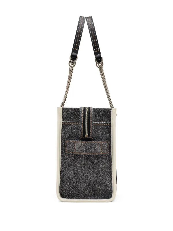 トートバッグ MARC JACOBS \"THE DENIM CHAIN MEDIUM\" TOTE BAG MARC JACOBS The Denim Chain Medium Tote Bag | Bloomingdale's