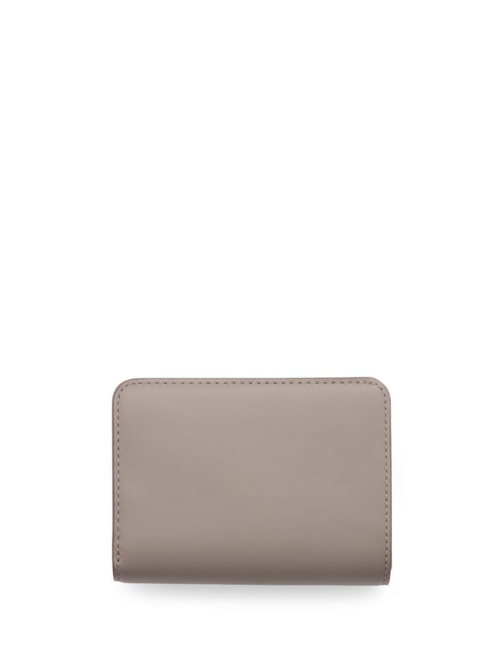 Marc Jacobs The Covered J Marc Mini compact wallet - Grijs