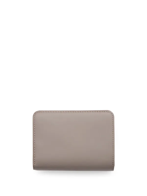 財布・小物その他 The Mini Compact Wallet - Marc Jacobs - Leather - Silver Marc Jacobs The Covered J Marc Mini Compact Wallet | Grey