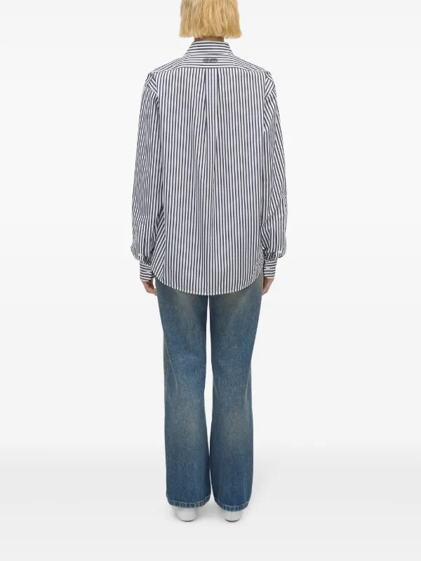 Marc Jacobs The Striped Shirt | Black | FARFETCH
