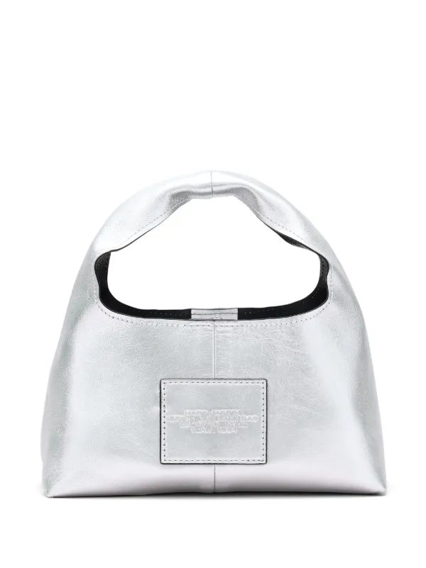 Marc jacobs silver tote hotsell