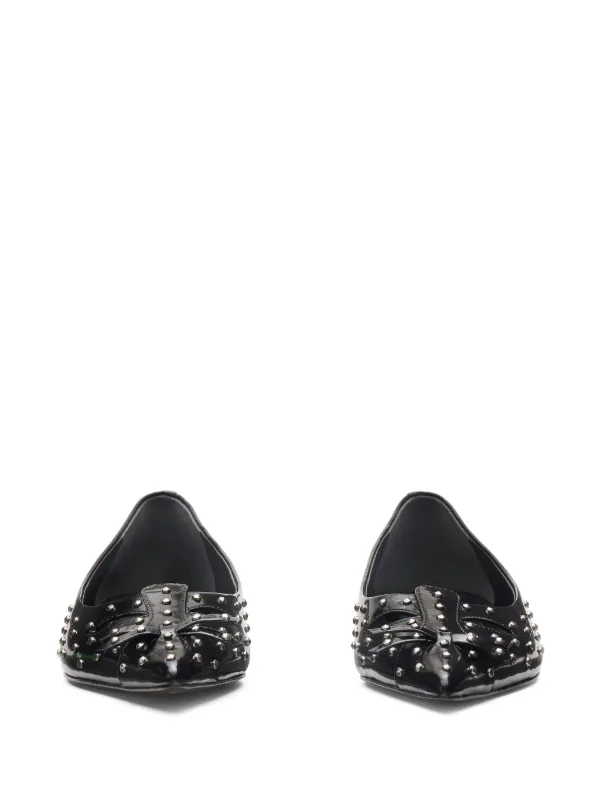 フラットシューズ MARC JACOBS 'The Glam Studs Kat' ballet flats Black Marc Jacobs 'The Glam Studs Kat' Ballet Flats | Black | FARFETCH
