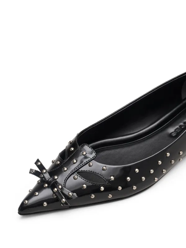 Marc Jacobs The Kat フラットシューズ | ブラック | FARFETCH JP
